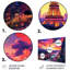 Traditional Landscape & Nature Wall Decor on Metal