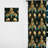 Rich Gold And Emerald Art Deco Glam Pattern - Damask Curtain - Velvet Room Darkening - 1 panel-107578092