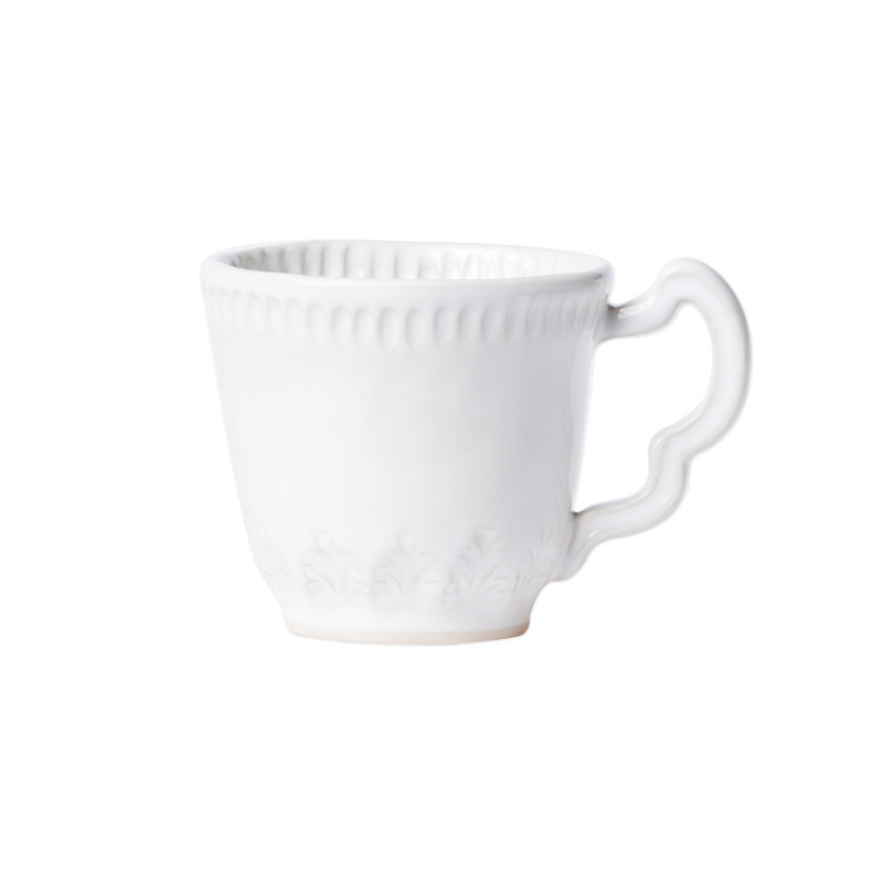 Incanto Handmade Stoneware Coffee Mug, White