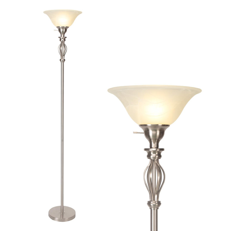 Lampadaires, Nickel brossé