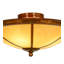 Plafonnier semi-encastré en acrylique Commerce