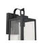 Applique murale d'extérieur en aluminium transparent Modern