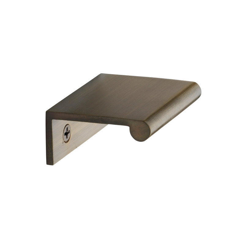 Heritage Brass EPR Edge Pull Cabinet Handle 5cm, Antique Brass