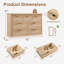 Commode 7 tiroirs en bois avec profil incurvé et panneau ondulé, idéale pour les espaces compacts et les solutions de rangement élégantes-859605033