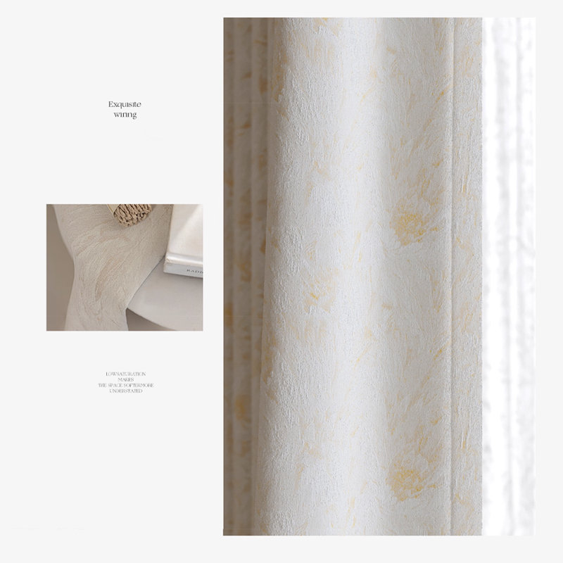 Curtains For Living Room Bedroom Window Curtain 2 Panels, 98" W x 106" L 