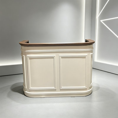 Bureau de réception contemporain en bois manufacturé Contemporary