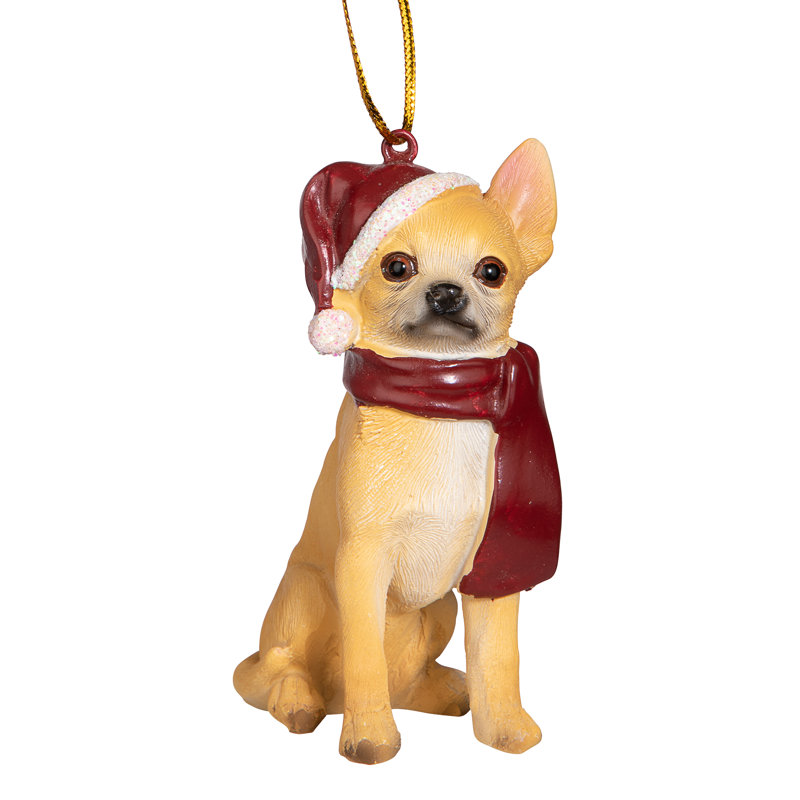 Chihuahua Dog Holiday Ornament