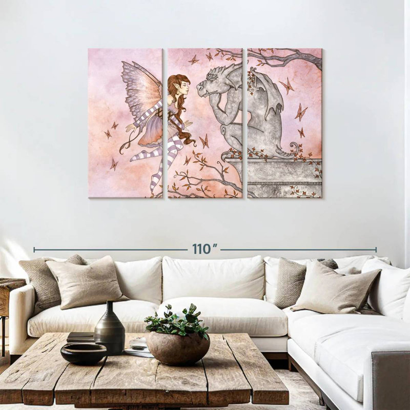 Kelan Stone Guardian, 48" H x 74" W