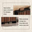 Armoire à chaussures 47,24 po Mid-Century-509069921