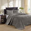 Ensemble de couvre-lit réversible gris foncé-122455221-122455222