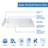 DreamLine SlimLine 36 inch D x 60 inch W x 2 3/4 inch H Left Drain Single Threshold Shower Base in White-33396591-41192777