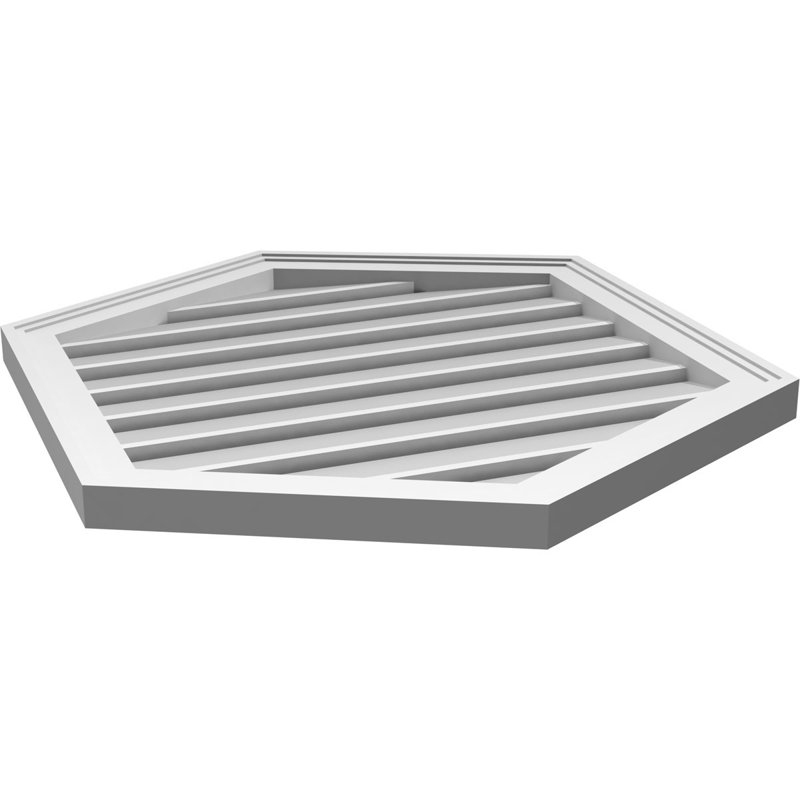 Pente verticale verticale en uréthane 6 pi, 30" H x 26" W x 1.5" D