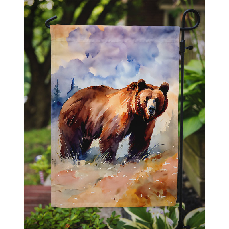 Double Sided 15.5'' H x 11.25'' W Polyester Animal Garden Flag