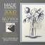 Indigo Bud Vase I-Premium, reproduction encadrée - prêt à être accroché - aucun clou requis - aucun clou requis-1621379437-1621379431