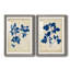 Toile encadrée Indigo Leaf Study-504656817-504656820-504889198