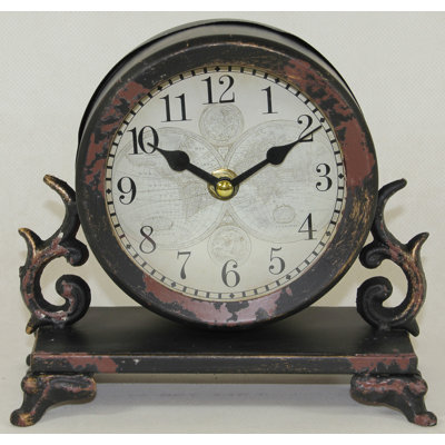 Soria Metal Wall Clock