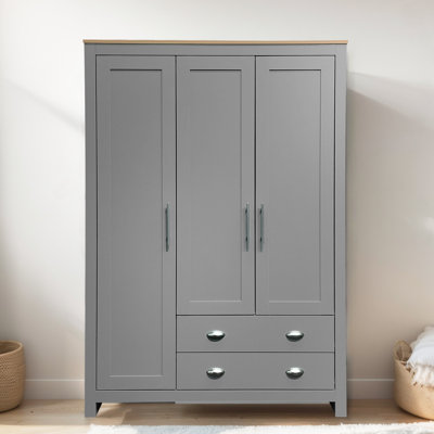Armoire moderne en bois manufacturé massif