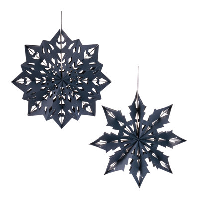 Paper Snowflake Ornament Set of 6