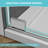 59-60" W X 75" H Pivot Swing Glass Shower Door,frameless Pivot Hinge Shower Door With 5/16"(8mm)clear Sgcc Tempered Glass With Nano Coating,reversible, Polished Chrome Finish-123538765