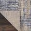 Tapis bleu / blanc contemporain anglais-1093556153