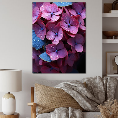 " Neon Pink Hydrangea Harmony "