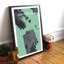 San Francisco City Map - No Frame Print-1298283558