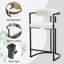Beatryce Upholstered Counter Stool with Metal Frame-896570708