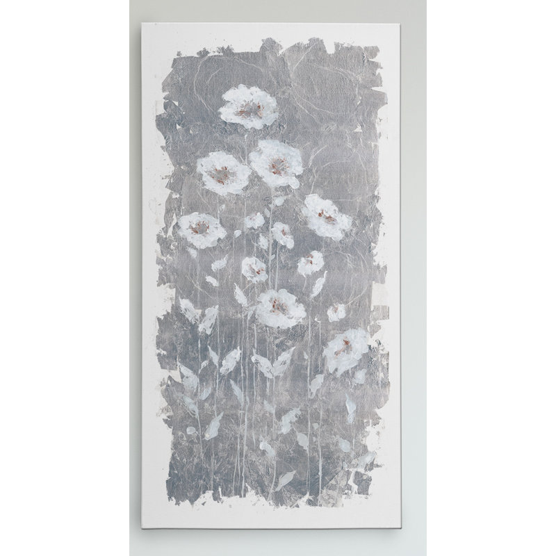 Fields of Silver III - reproduction sur toile, H 12 po x l 24 po x P 1,5 po
