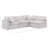 Itala Velvet L-Shaped Sectional Reversible-94482385