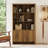 59.3" Tall Bookshelf With Storage Cabinet-797745377