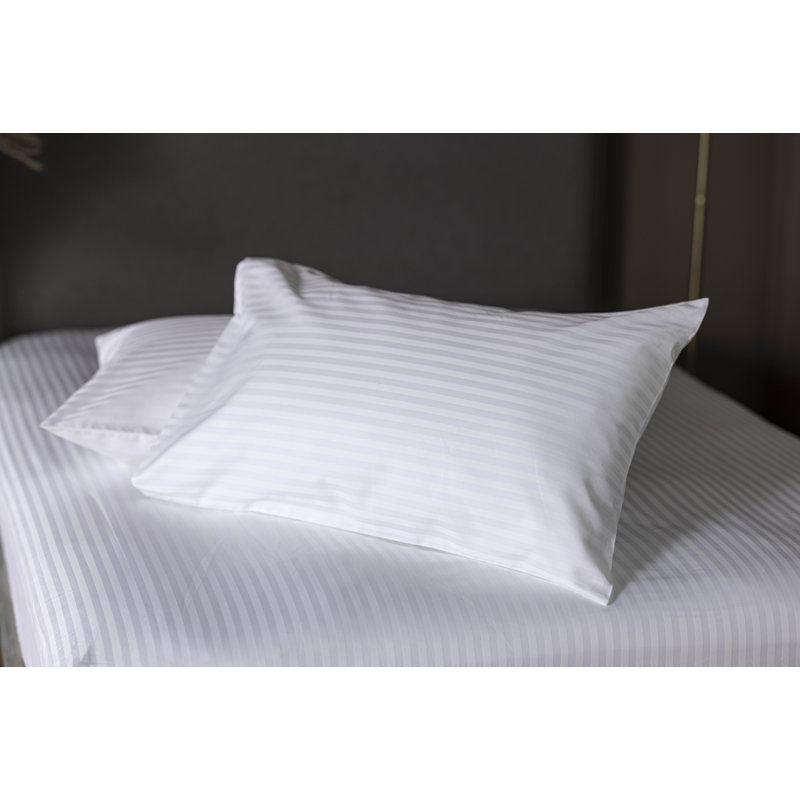 Plain Dye 540 TC Egyptian-Quality Cotton 100% Cotton Pillow Case, White