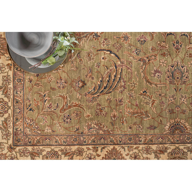 One-of-a-Kind 9'1" X 10' Hand Knotted Area Rug