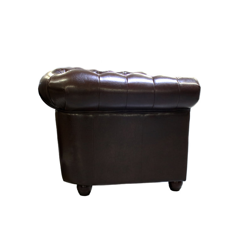 Sade Faux Leather Sofa