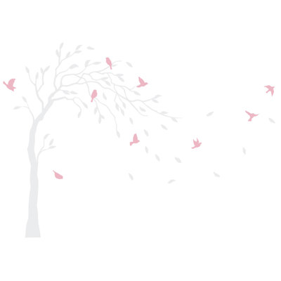 Plants & Flowers Non-Wall Damaging Wall Decal