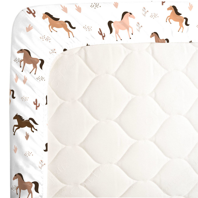 Drap-housse pour lit de bébé Nojo Skye