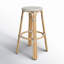 Tabouret de bar et de comptoir en rotin tissé à la main Alastair-799526596-799526605