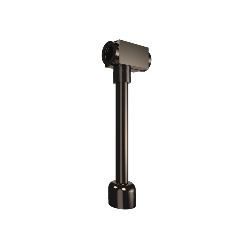 Déchets ronds avec siphon intégré - Nickel poli, Polished Nickel