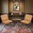 Louis L Genuine Leather Accent Chair Set Of 2