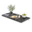Black Folding Wall-Mounted Drop-Leaf Table