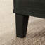 Table basse, finition noire