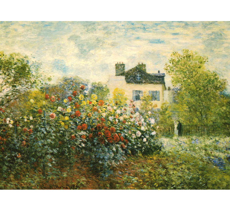 Le jardin de l'artiste - Argenteuil, H 18 po x l 24 po