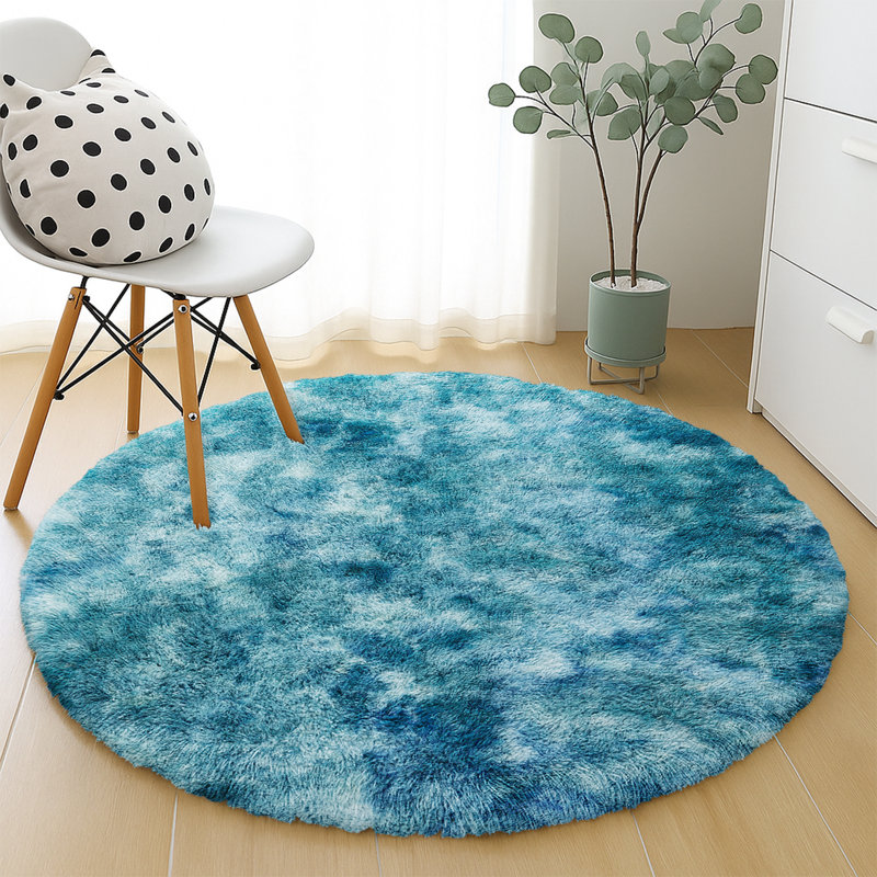 Allesia Standard Shag 120cm X 120cm Area Rug