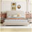 Teddy Fleece Curve-shaped Bed-1341059428-1341059736