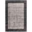 Desrosiers Shinny Bordered Charcoal/Silver Area Rug-1257656568