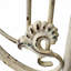 Treillis en fer durable avec finition blanche antique pour la décoration de jardin