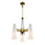 3-Light Pendant Light In Opal Black-1464678327
