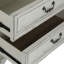 Ensemble de lit-bateau tapissier, commode et miroir, commode et deux tables de chevet Exmouth-977197258