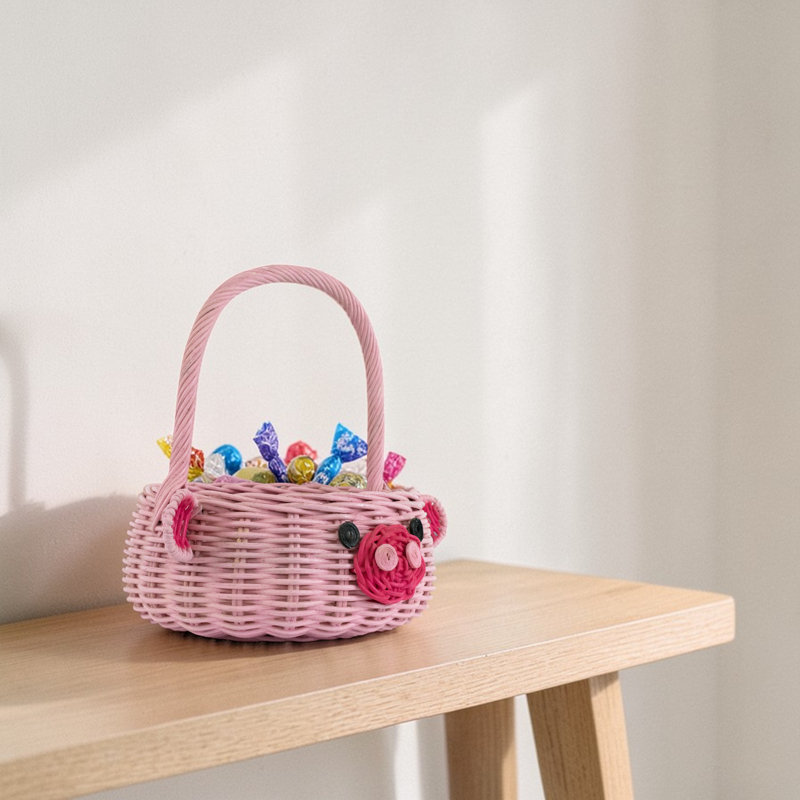 Trinx Wicker Decorative Basket