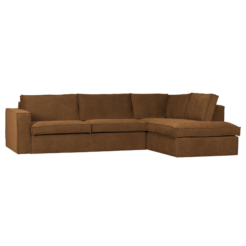 Freddie Corner Sofa, Bronze