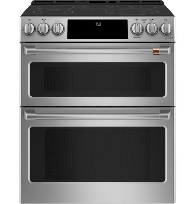 Café 30" 6.7 cu. ft. Smart Slide-in Electric Range with Convection and Radiant Cooktop